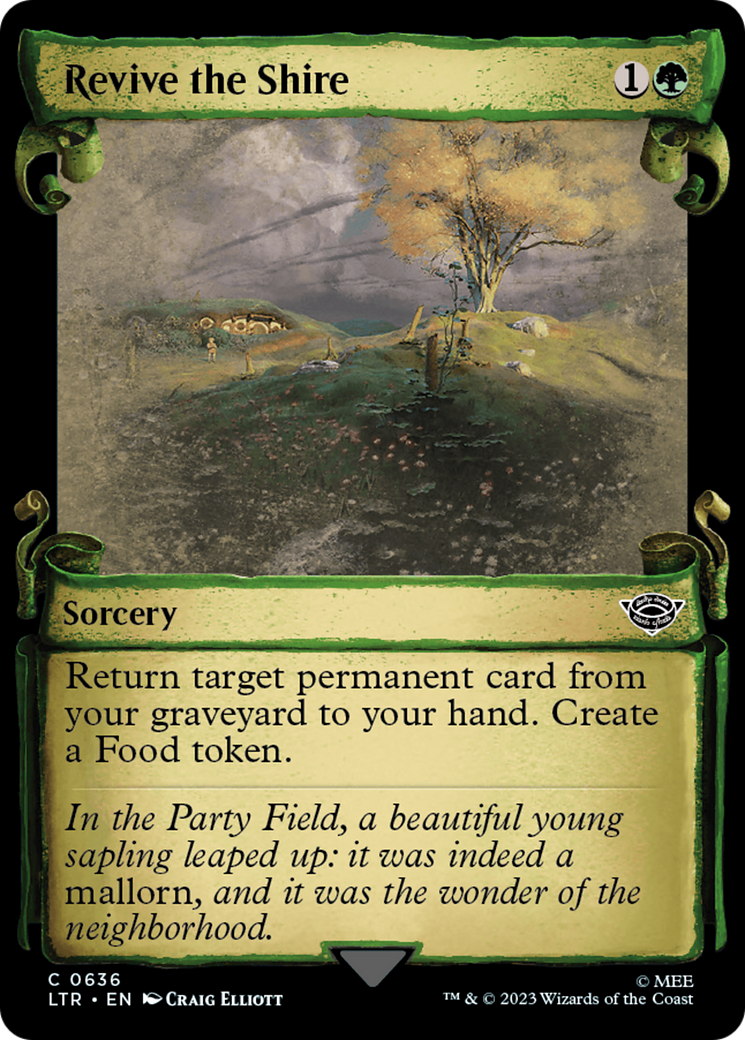 Revive the Shire [The Lord of the Rings: Tales of Middle-Earth Showcase Scrolls] | PLUS EV GAMES 
