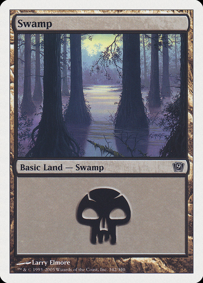 Swamp (342) [Ninth Edition] | PLUS EV GAMES 