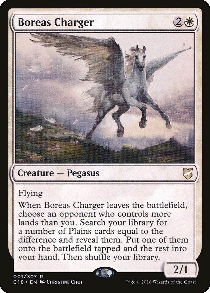 Boreas Charger [Commander 2018] | PLUS EV GAMES 