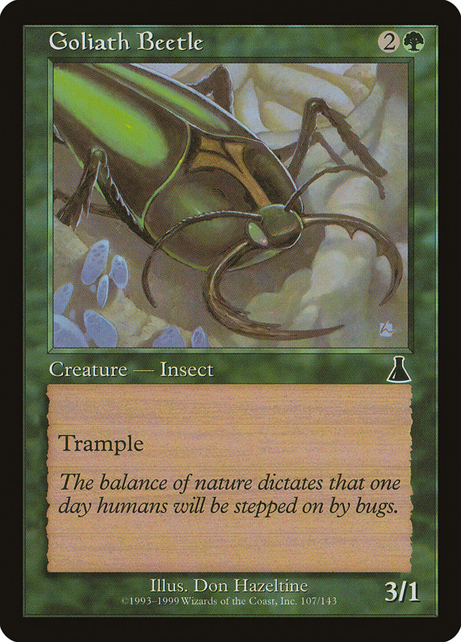 Goliath Beetle [Urza's Destiny] | PLUS EV GAMES 