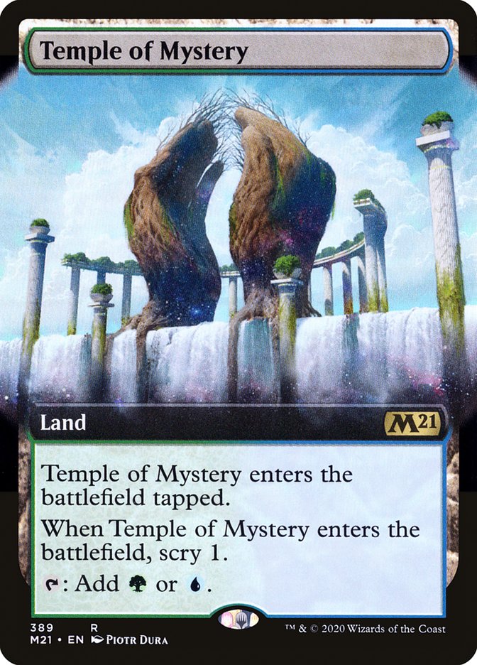 Temple of Mystery (Extended) [Core Set 2021] | PLUS EV GAMES 