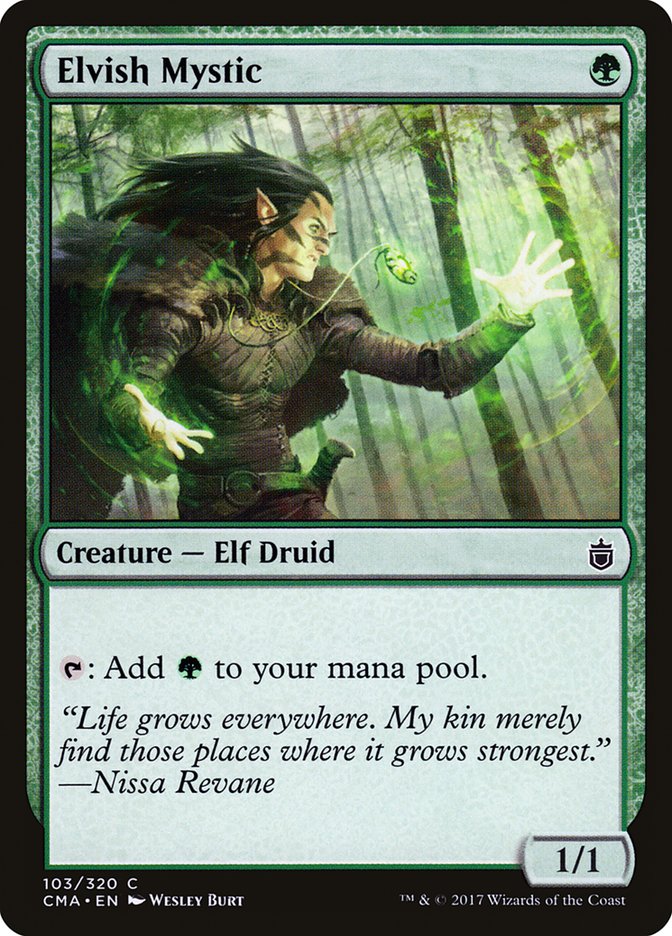 Elvish Mystic [Commander Anthology] | PLUS EV GAMES 