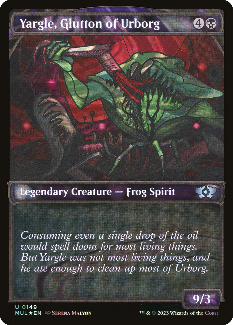 Yargle, Glutton of Urborg (Halo Foil) [Multiverse Legends] | PLUS EV GAMES 