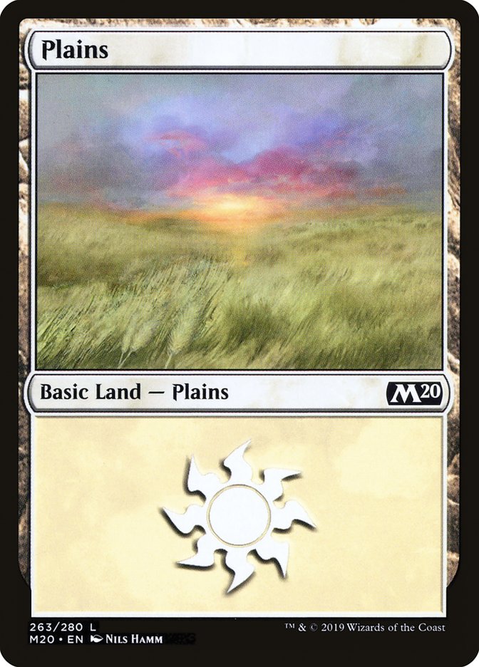 Plains (263) [Core Set 2020] | PLUS EV GAMES 