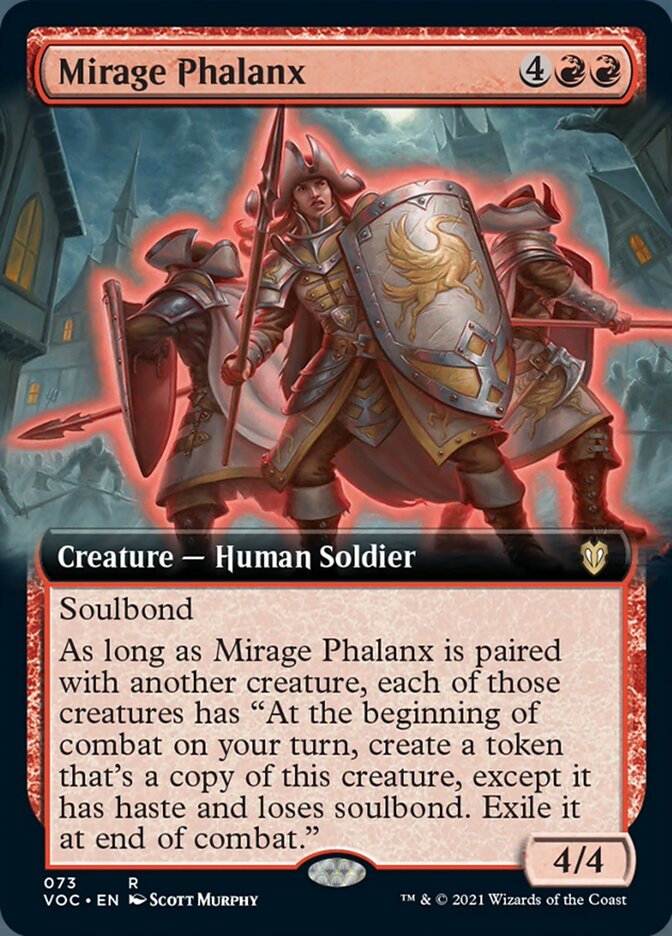 Mirage Phalanx (Extended) [Innistrad: Crimson Vow Commander] | PLUS EV GAMES 