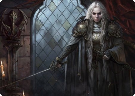 Thalia, Guardian of Thraben Art Card [Innistrad: Crimson Vow Art Series] | PLUS EV GAMES 