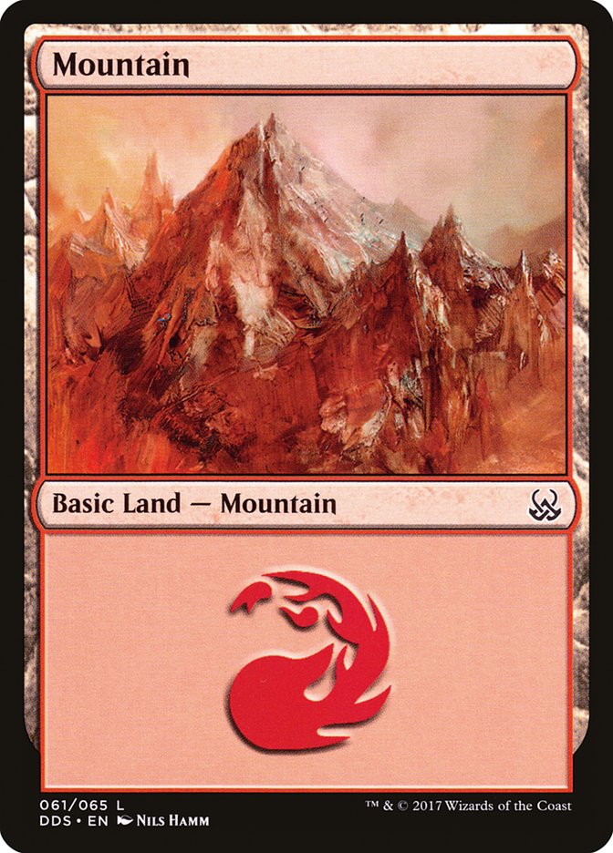 Mountain (61) [Duel Decks: Mind vs. Might] | PLUS EV GAMES 