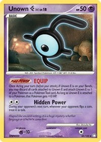 Unown [E] (65) [Mysterious Treasures]