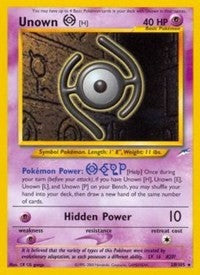 Unown [H] (28) [Neo Destiny]