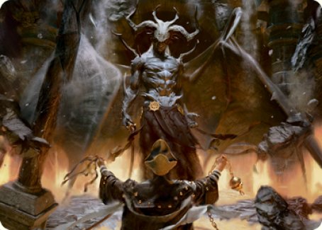 Ormendahl, the Corrupter Art Card [Innistrad: Midnight Hunt Art Series] | PLUS EV GAMES 