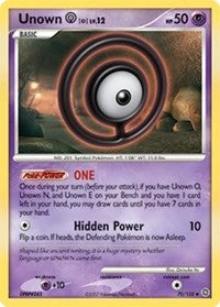 Unown [O] (70) [Secret Wonders] | PLUS EV GAMES 