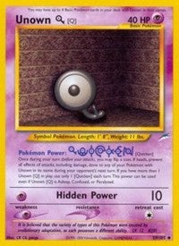 Unown [Q] (59) [Neo Destiny]