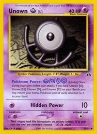 Unown [U] (51) [Neo Discovery]