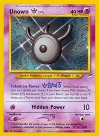 Unown [W] (29) [Neo Destiny]