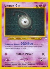 Unown [Z] (60) [Neo Destiny]