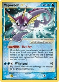Vaporeon Star (102) [Power Keepers]