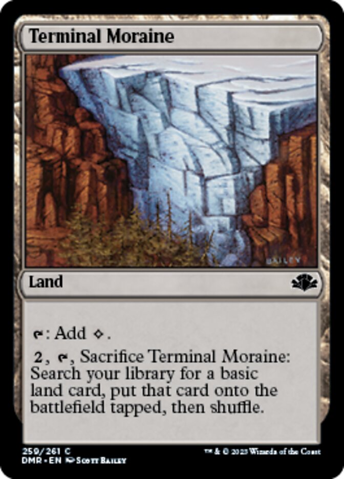 Terminal Moraine [Dominaria Remastered] | PLUS EV GAMES 