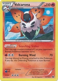 Volcarona (22) [Dark Explorers]