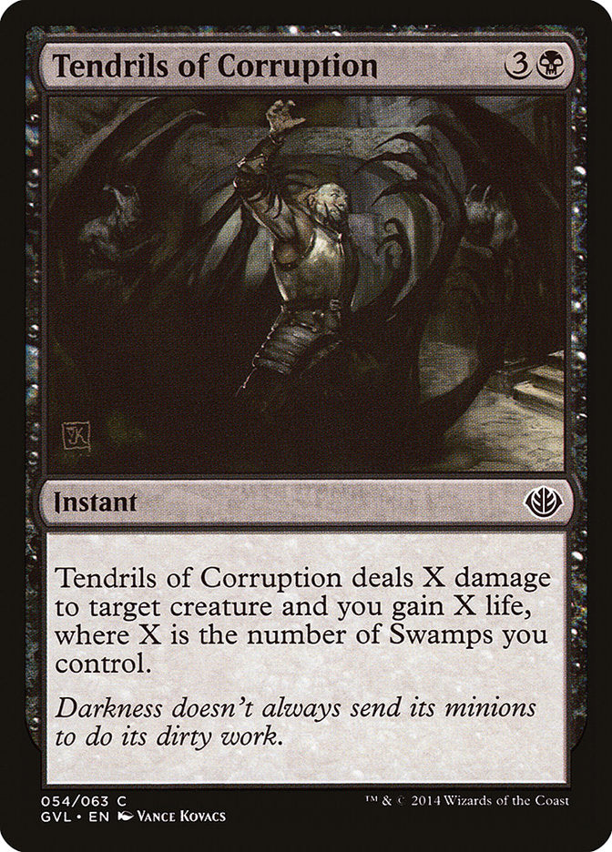 Tendrils of Corruption (Garruk vs. Liliana) [Duel Decks Anthology] | PLUS EV GAMES 