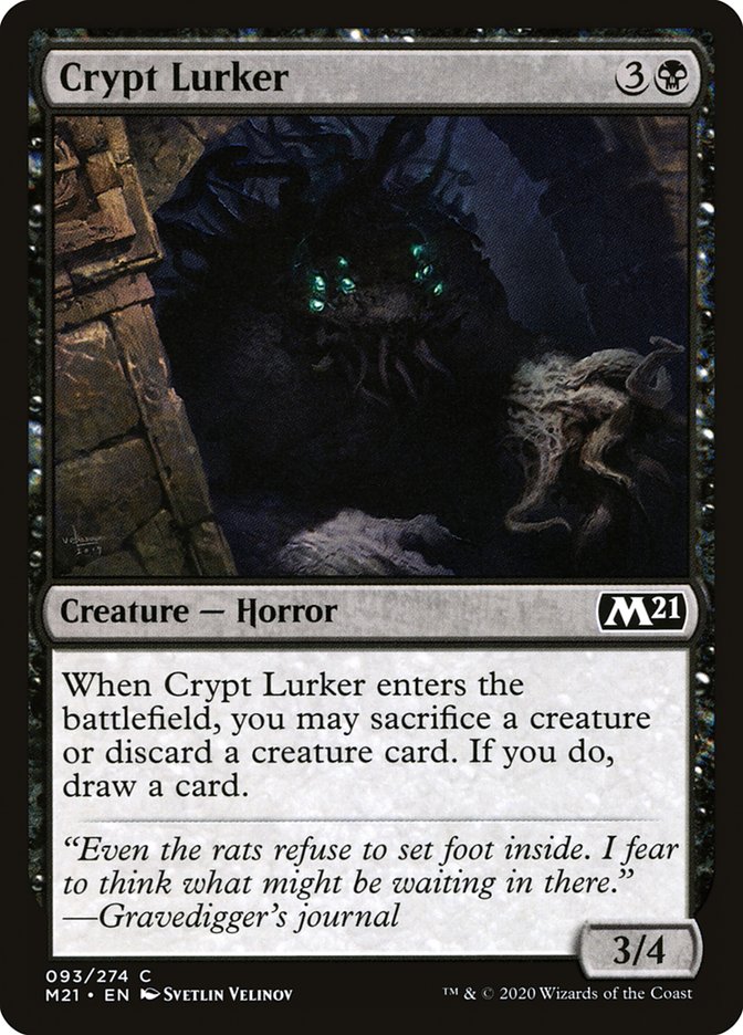 Crypt Lurker [Core Set 2021] | PLUS EV GAMES 