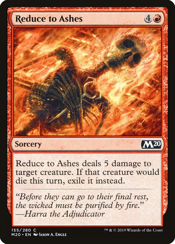 Reduce to Ashes [Core Set 2020] | PLUS EV GAMES 