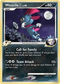 Weavile G (17) [Platinum]
