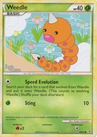 Weedle (69) [Unleashed] | PLUS EV GAMES 