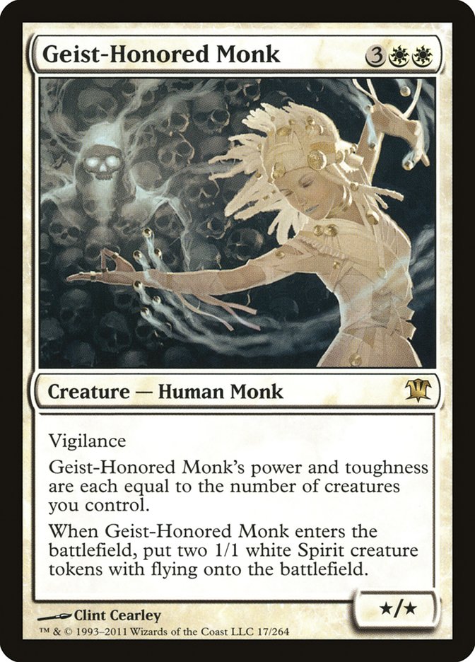 Geist-Honored Monk [Innistrad] | PLUS EV GAMES 