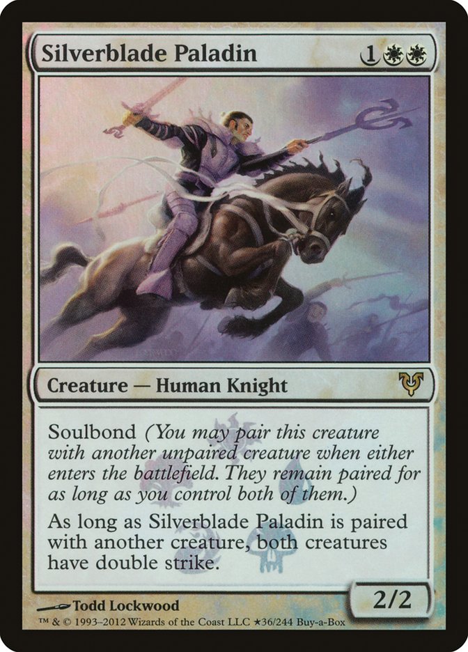 Silverblade Paladin (Buy-A-Box) [Avacyn Restored Promos] | PLUS EV GAMES 