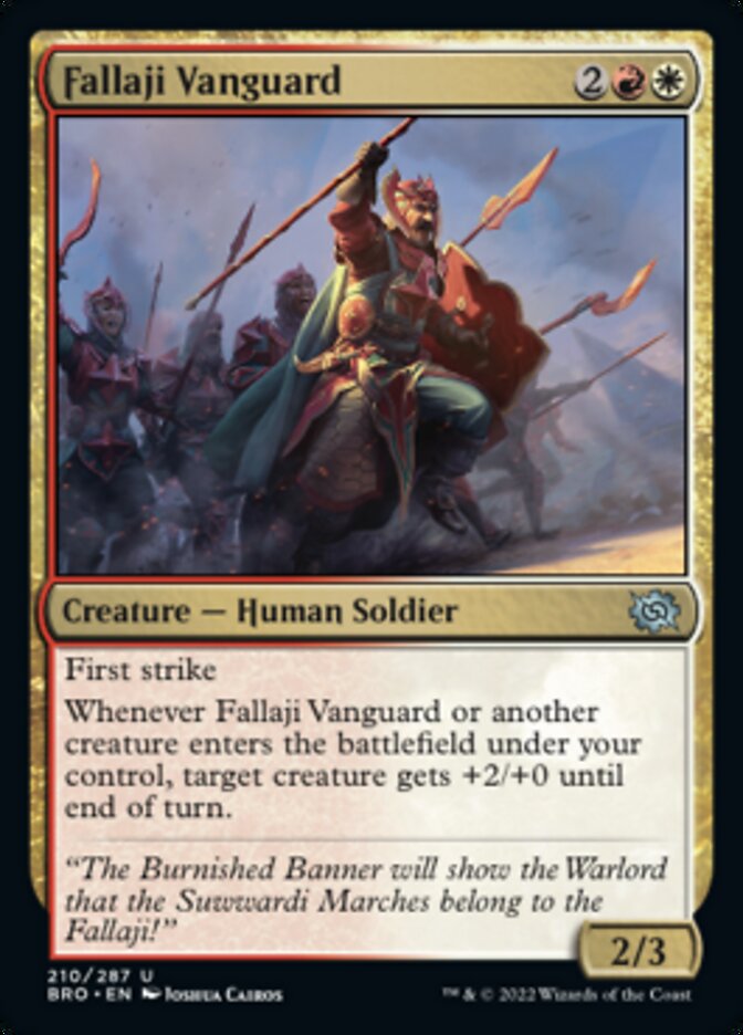 Fallaji Vanguard [The Brothers' War] | PLUS EV GAMES 