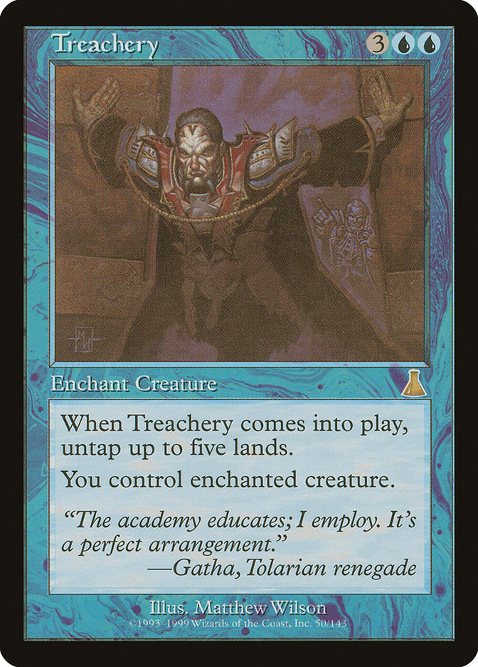 Treachery [Urza's Destiny] | PLUS EV GAMES 