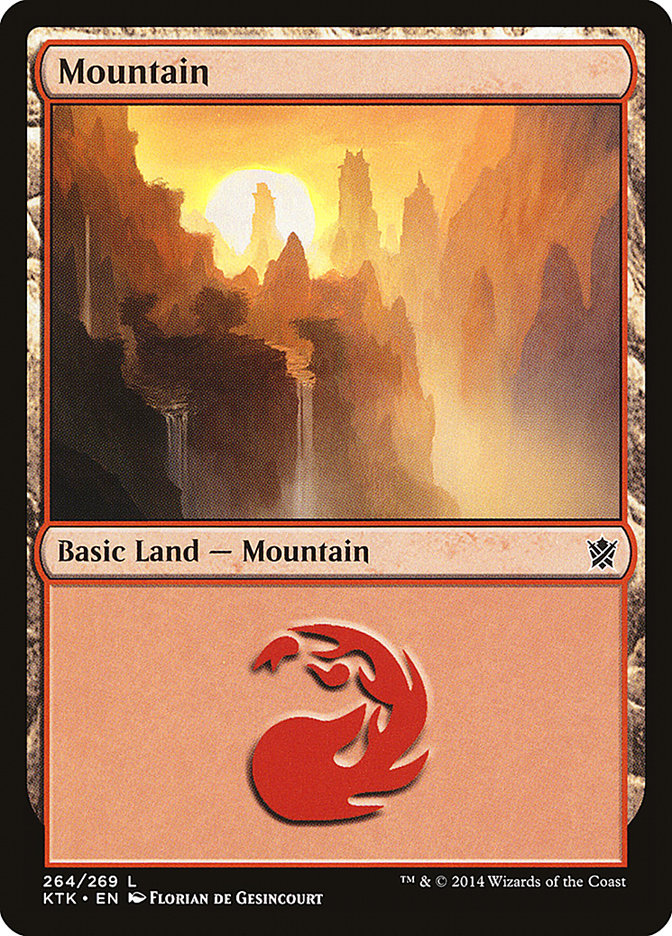 Mountain (264) [Khans of Tarkir] | PLUS EV GAMES 