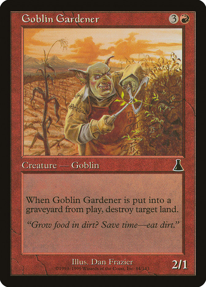 Goblin Gardener [Urza's Destiny] | PLUS EV GAMES 
