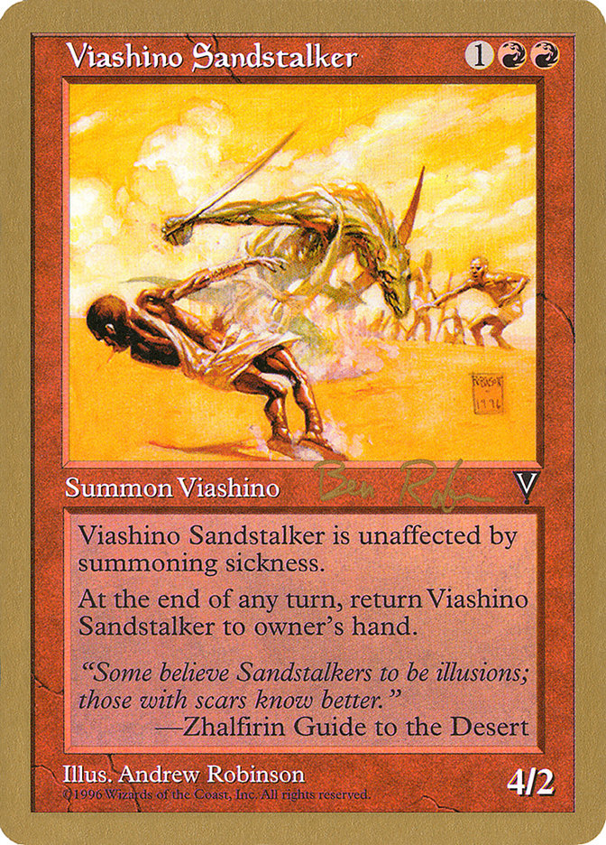 Viashino Sandstalker (Ben Rubin) [World Championship Decks 1998] | PLUS EV GAMES 