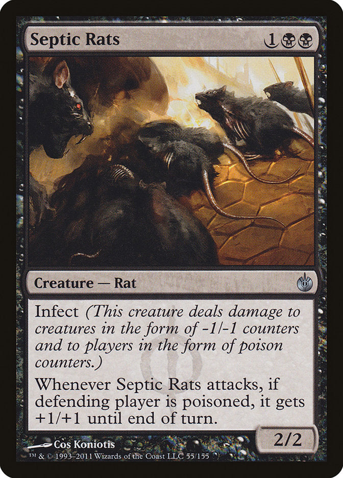 Septic Rats [Mirrodin Besieged] | PLUS EV GAMES 