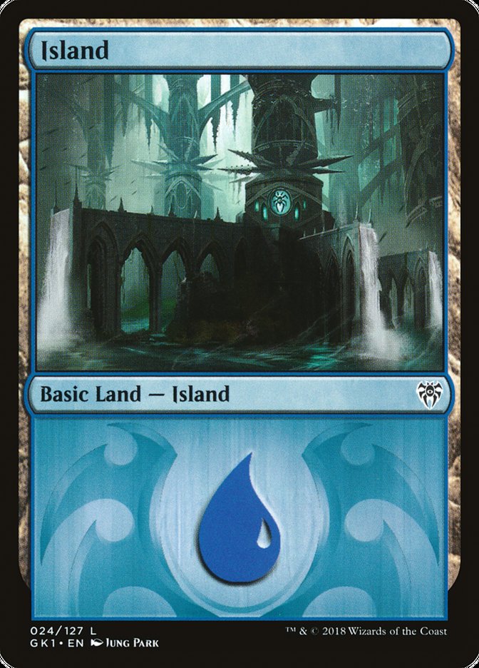 Island (24) [Guilds of Ravnica Guild Kit] | PLUS EV GAMES 