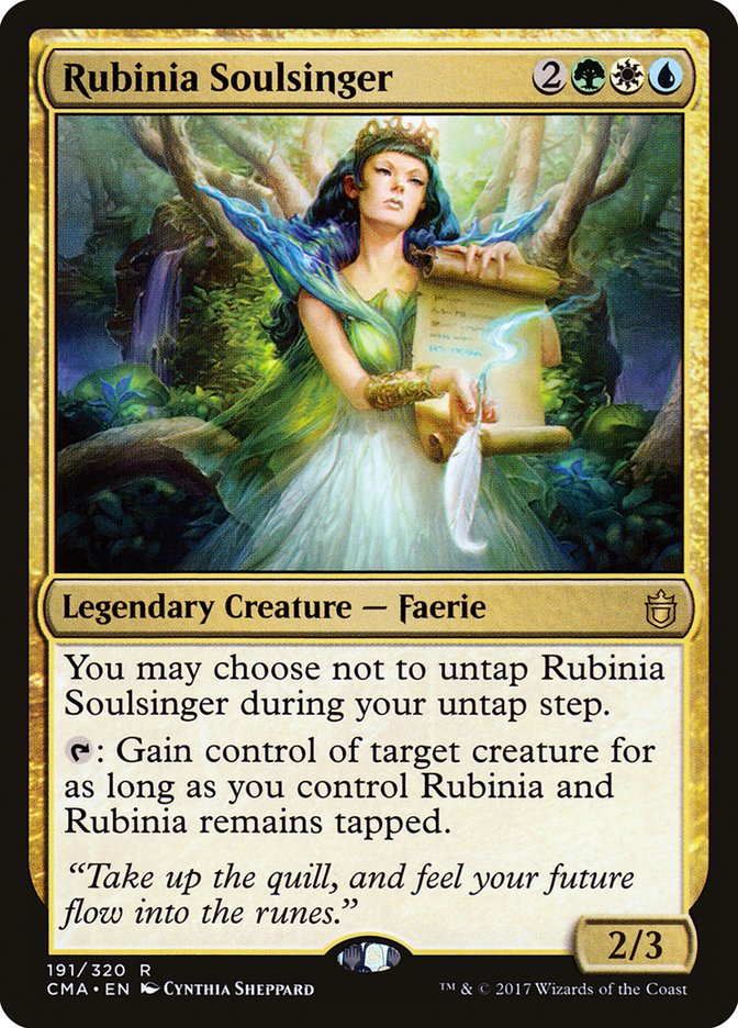 Rubinia Soulsinger [Commander Anthology] | PLUS EV GAMES 