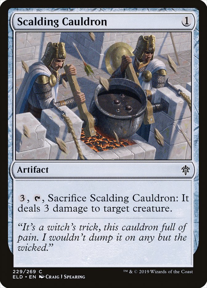 Scalding Cauldron [Throne of Eldraine] | PLUS EV GAMES 