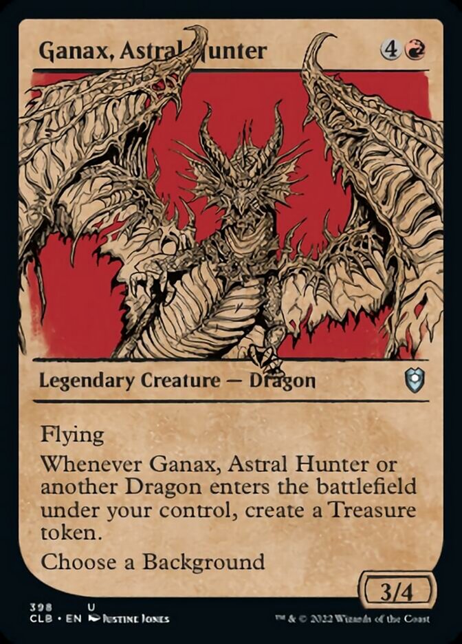 Ganax, Astral Hunter (Showcase) [Commander Legends: Battle for Baldur's Gate] | PLUS EV GAMES 