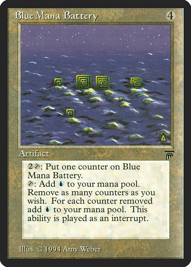 Blue Mana Battery [Legends] | PLUS EV GAMES 