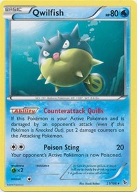 Qwilfish (21) [XY - Flashfire] | PLUS EV GAMES 