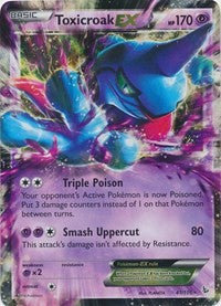 Toxicroak EX (41) [XY - Flashfire]