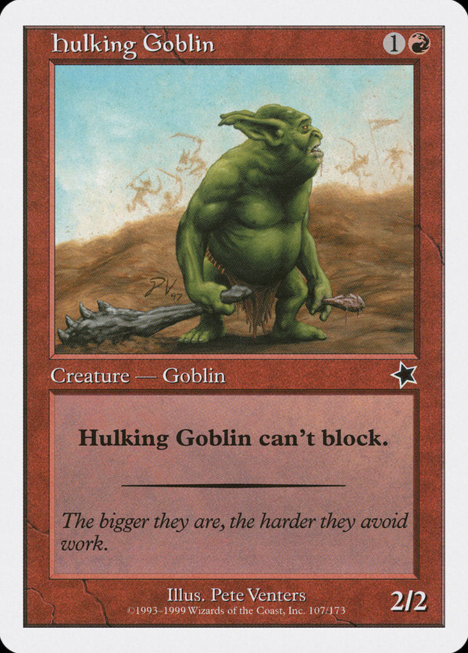 Hulking Goblin [Starter 1999] | PLUS EV GAMES 