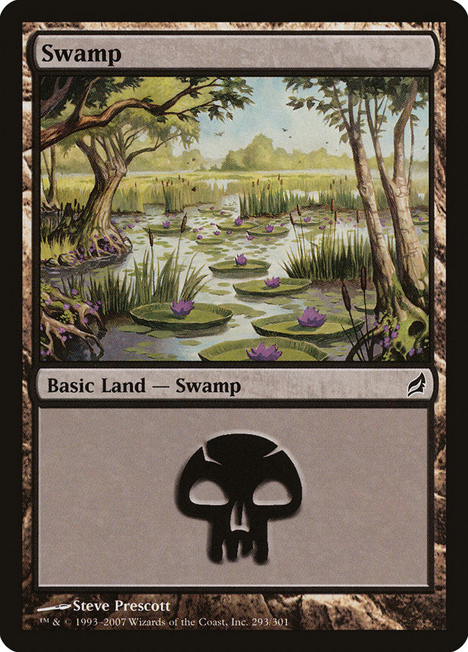 Swamp (293) [Lorwyn] | PLUS EV GAMES 