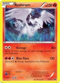 Reshiram (Next Destinies) (21) [Deck Exclusives] | PLUS EV GAMES 