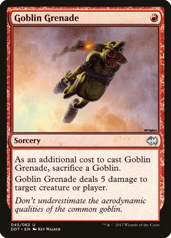 Goblin Grenade [Duel Decks: Merfolk vs. Goblins] | PLUS EV GAMES 