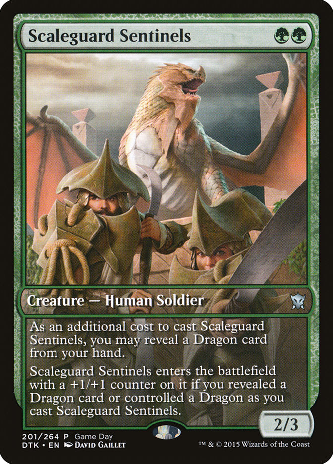 Scaleguard Sentinels (Game Day) [Dragons of Tarkir Promos] | PLUS EV GAMES 