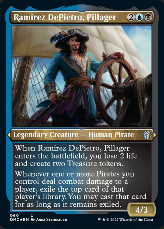 Ramirez DePietro, Pillager (Foil Etched) [Dominaria United Commander] | PLUS EV GAMES 