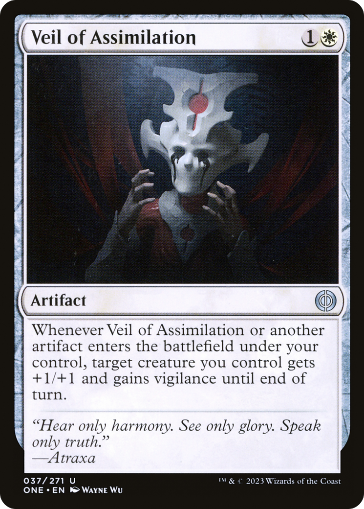 Veil of Assimilation [Phyrexia: All Will Be One] | PLUS EV GAMES 