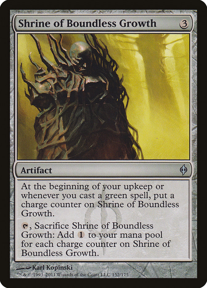 Shrine of Boundless Growth [New Phyrexia] | PLUS EV GAMES 